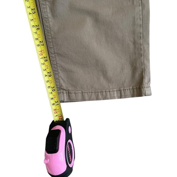 American Heritage Men's Khaki Trouser Pants Size 32 Slim Fit Stretch Beige NEW - Picture 10 of 15